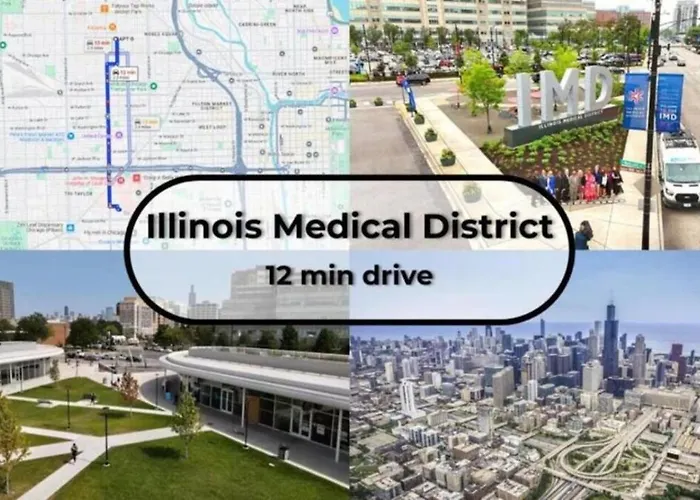 King Bed L Cta L United Center L Near Kasama L Patio *